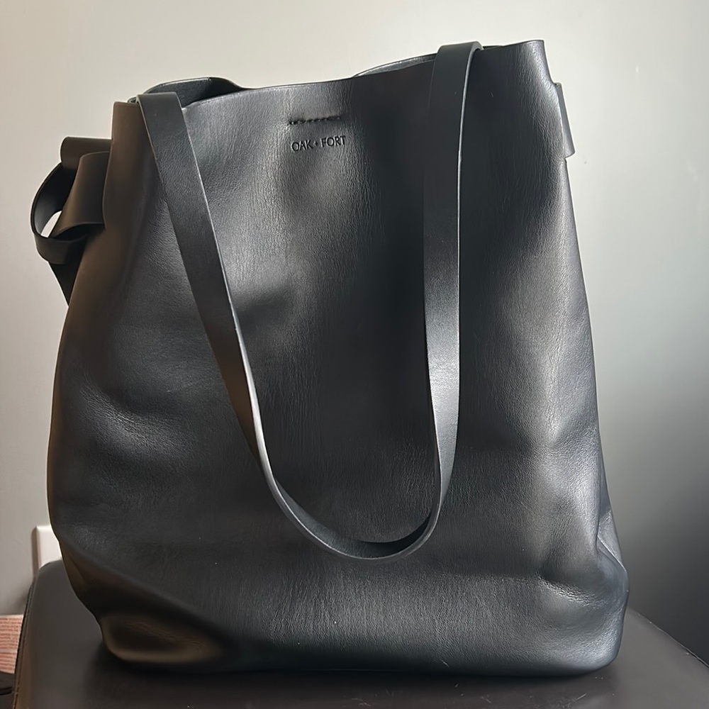 SOLD Oak + Fort Vegan Leather Tote Bag